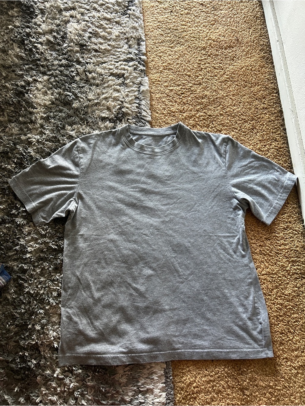 Grey cotton t-shirt